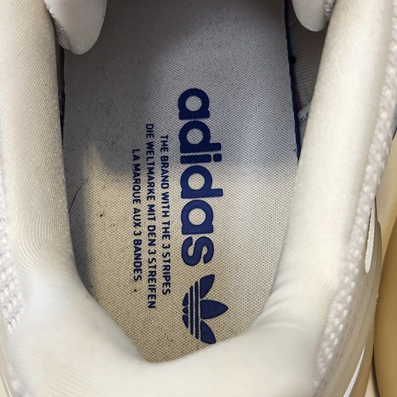 Adidas Originals ZX 2K Boost 2.0 Running Shoes Mens 9.5 White Blue Athletic Low main image 9